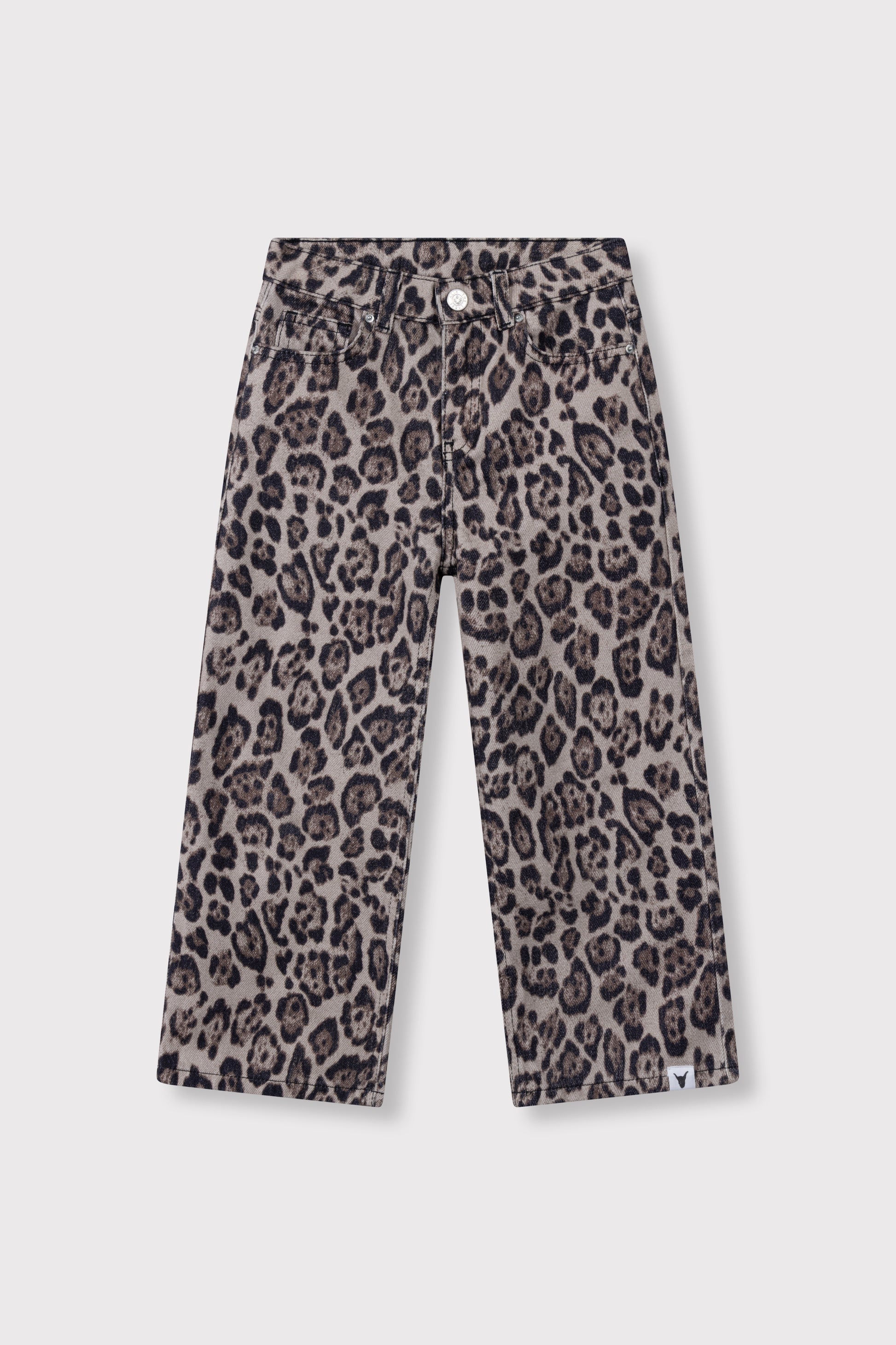 WIDE LEG JAGUAR DENIM PANTS