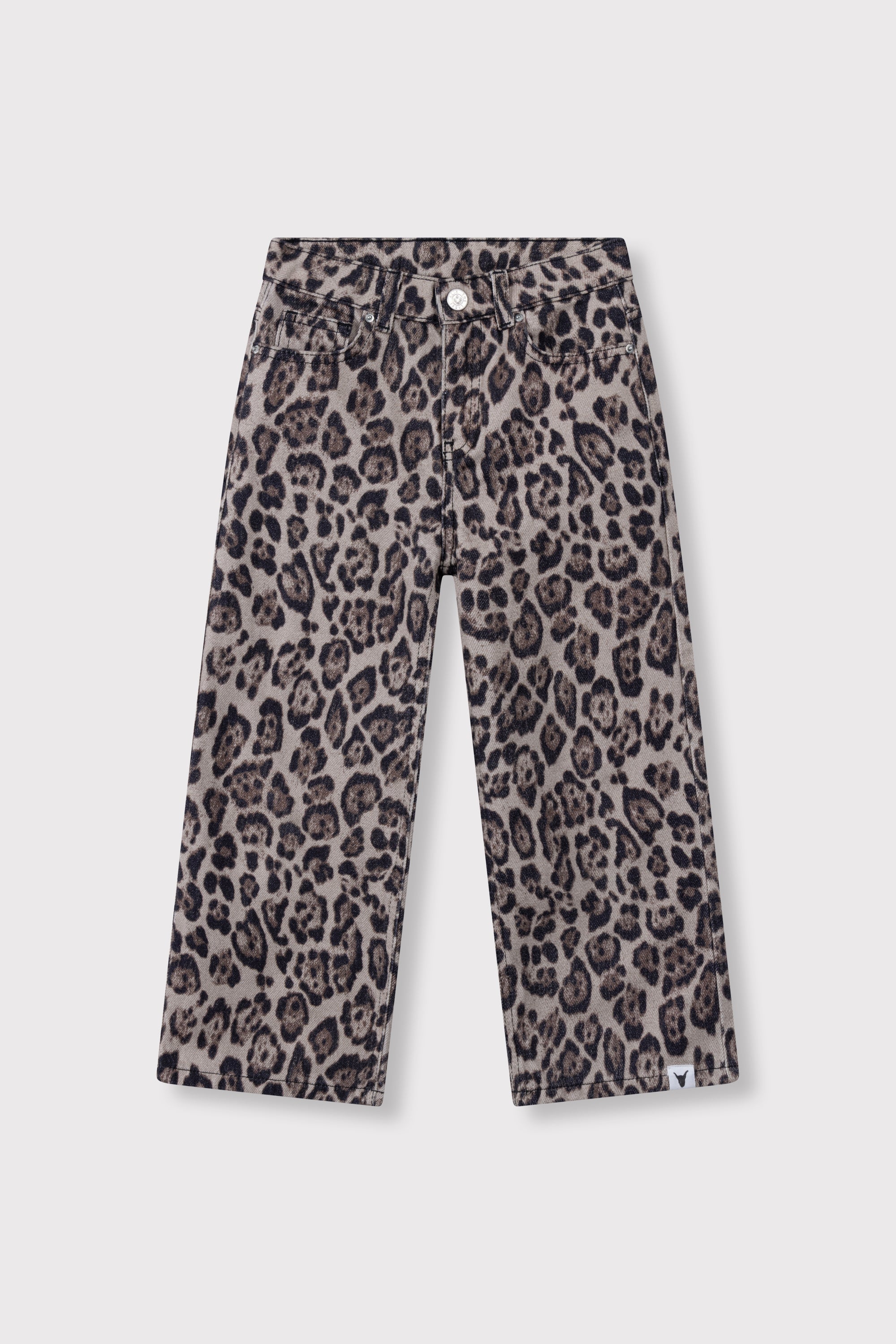 WIDE LEG JAGUAR DENIM PANTS