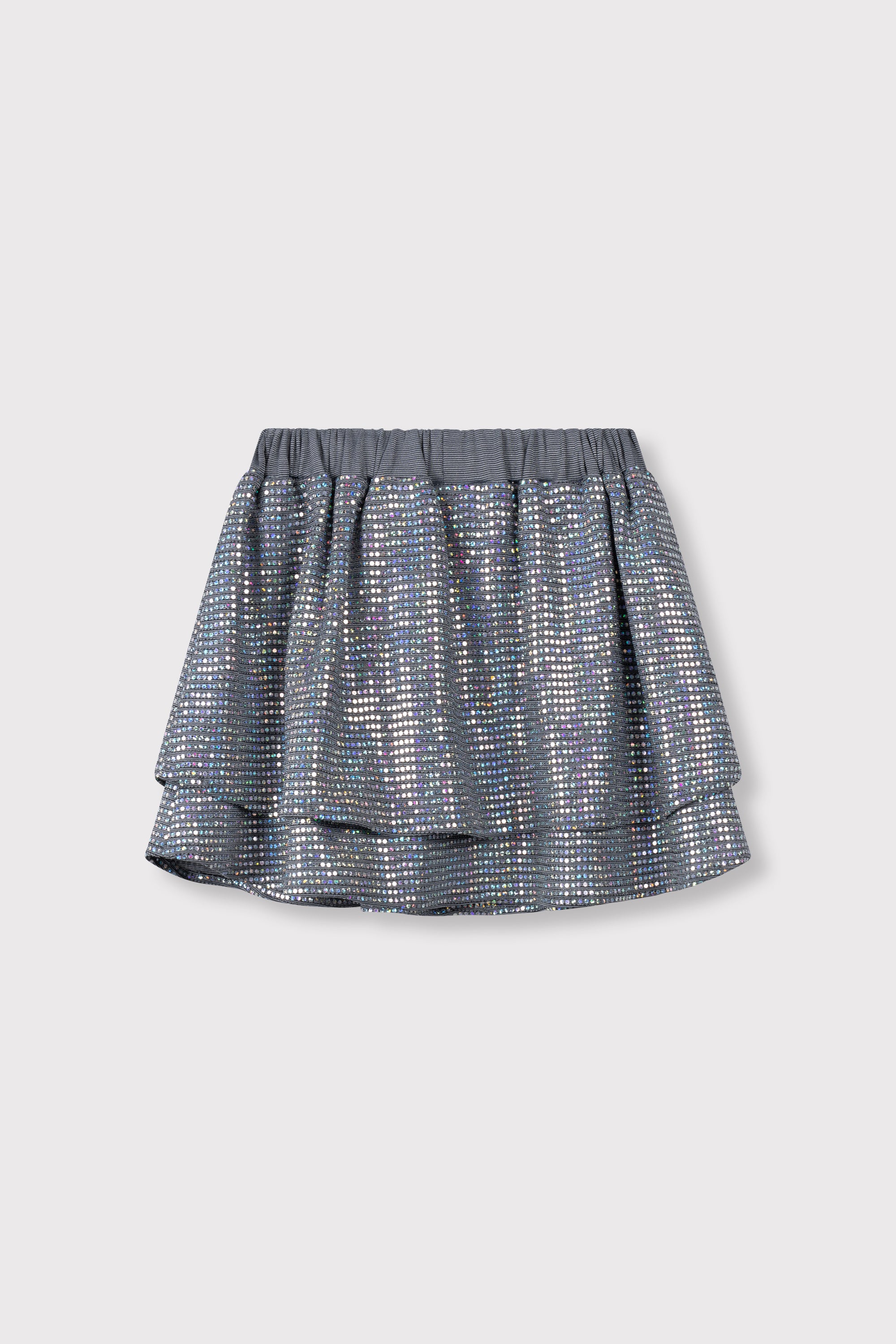 Kids knitted sparkle skirt