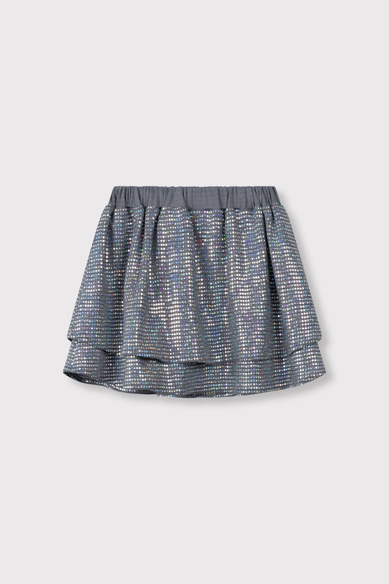 Kids knitted sparkle skirt