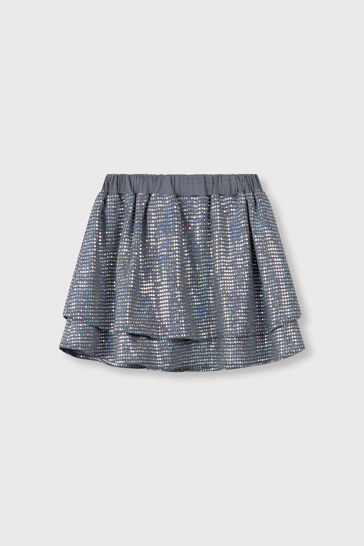 Kids knitted sparkle skirt