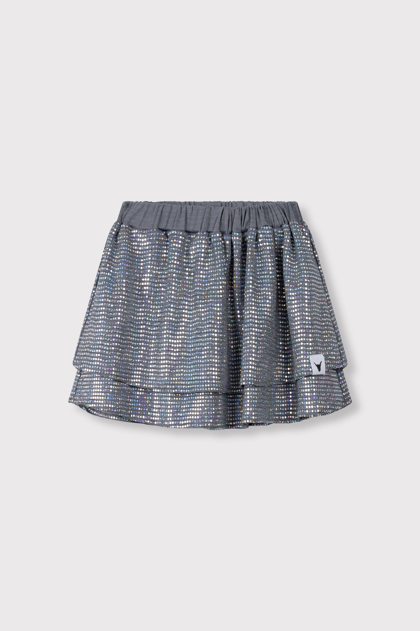 Kids knitted sparkle skirt