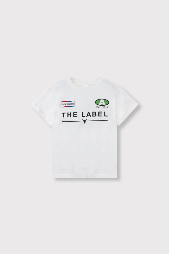 KIDS KNITTED SPORTS ARTWORK T-SHIRT