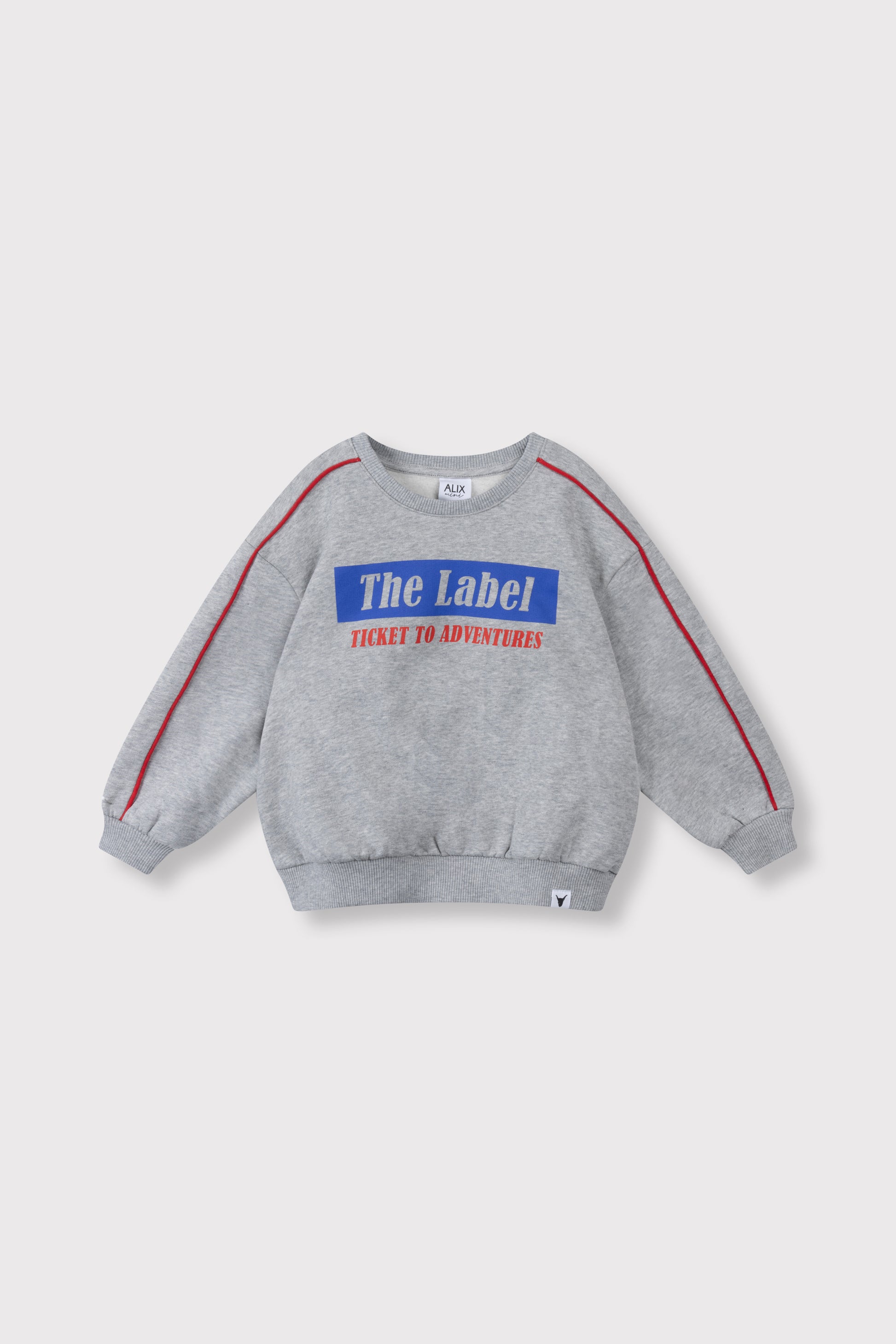 TEXT PRINT SWEATER