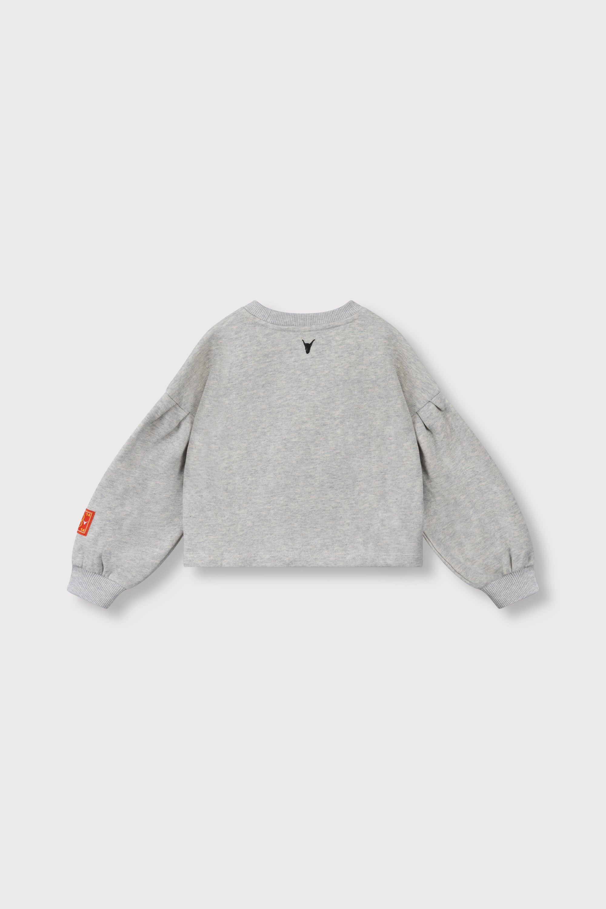 CROPPED LOGO SWEATER