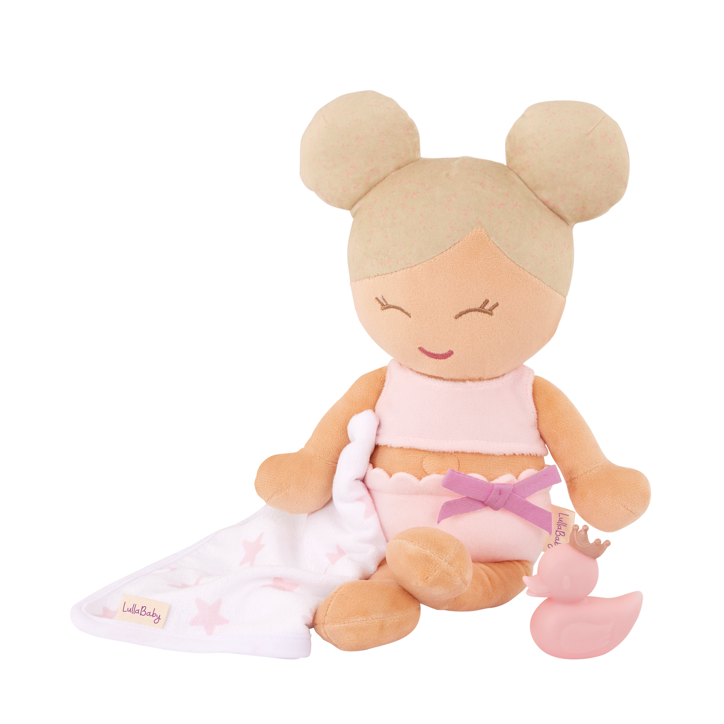 PRE-ORDER Plush Girl Bath Doll & Accessory