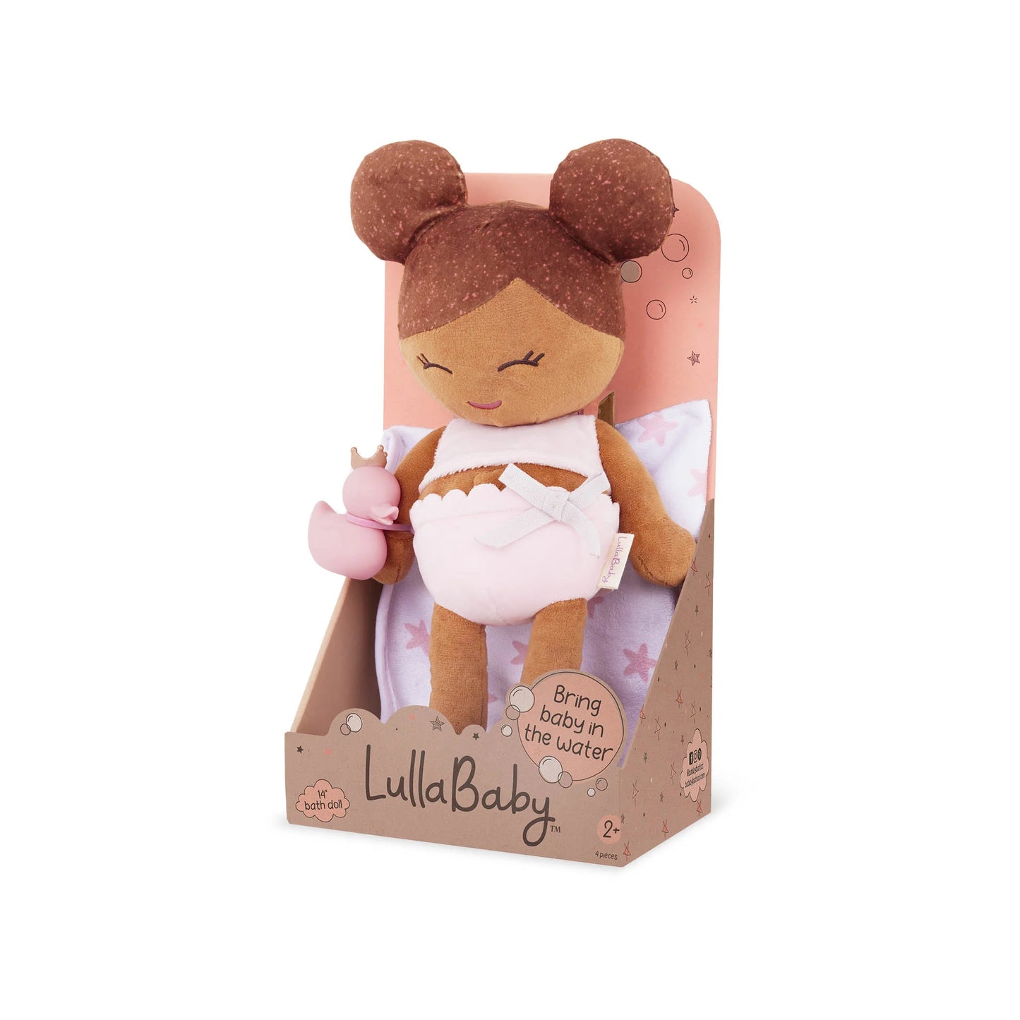PRE-ORDER Plush Girl Bath Doll & Accessory