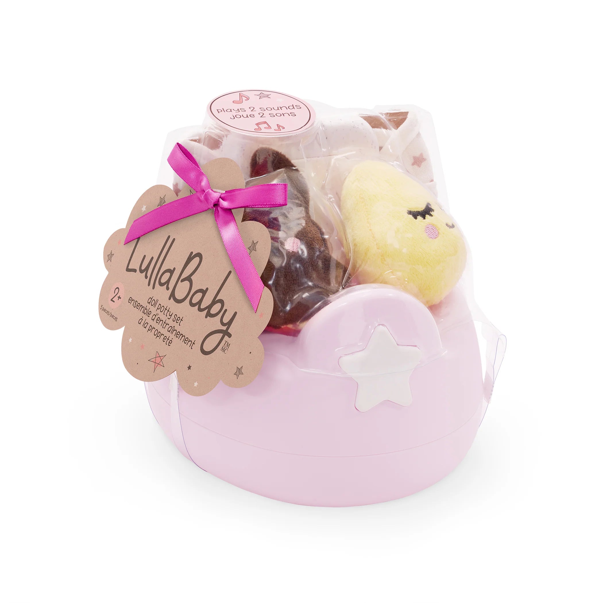 PRE-ORDER Dolly Potty set Pink
