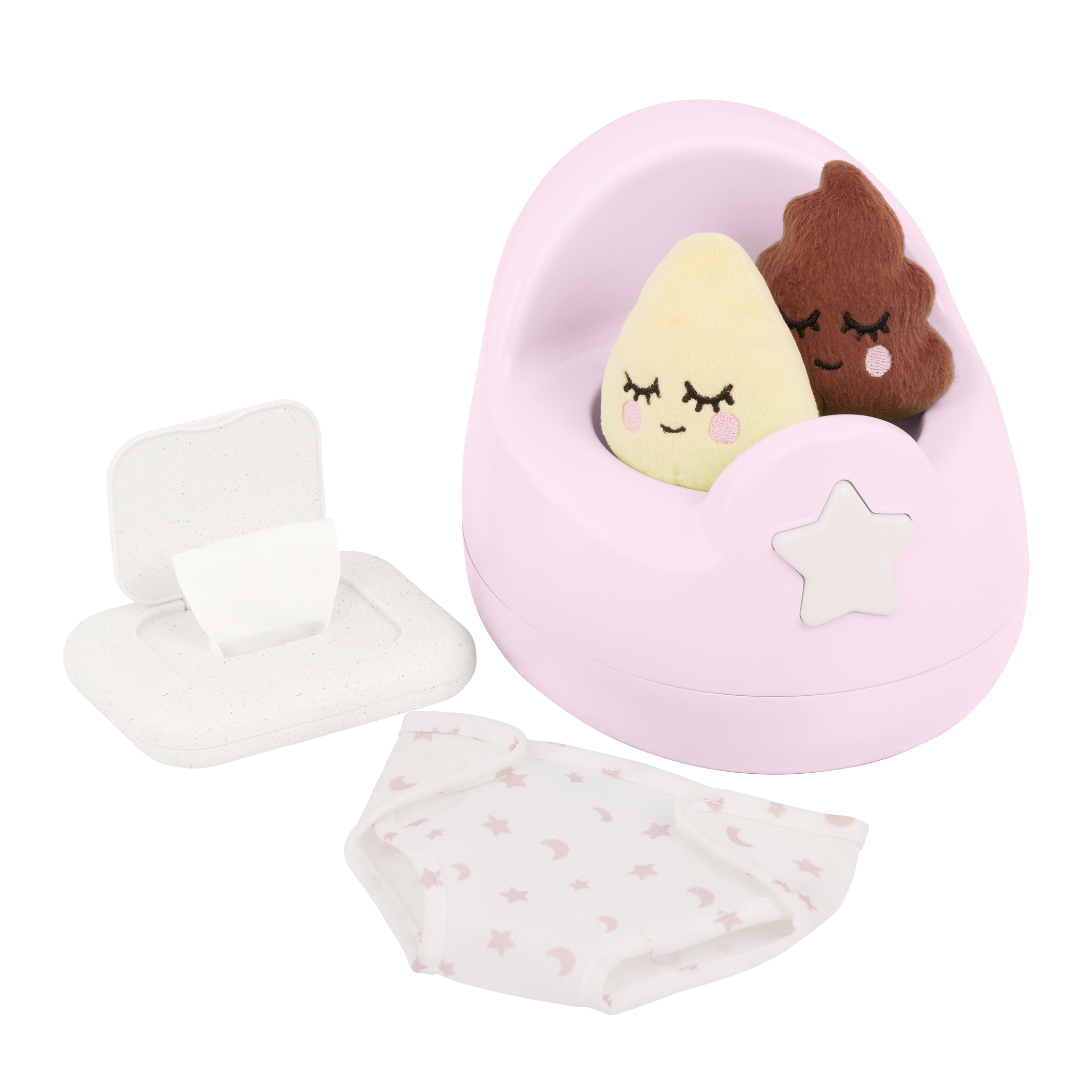 PRE-ORDER Dolly Potty set Pink