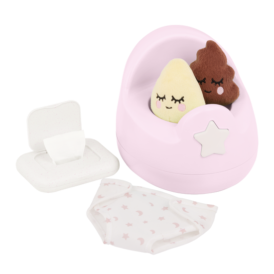 PRE-ORDER Dolly Potty set Pink