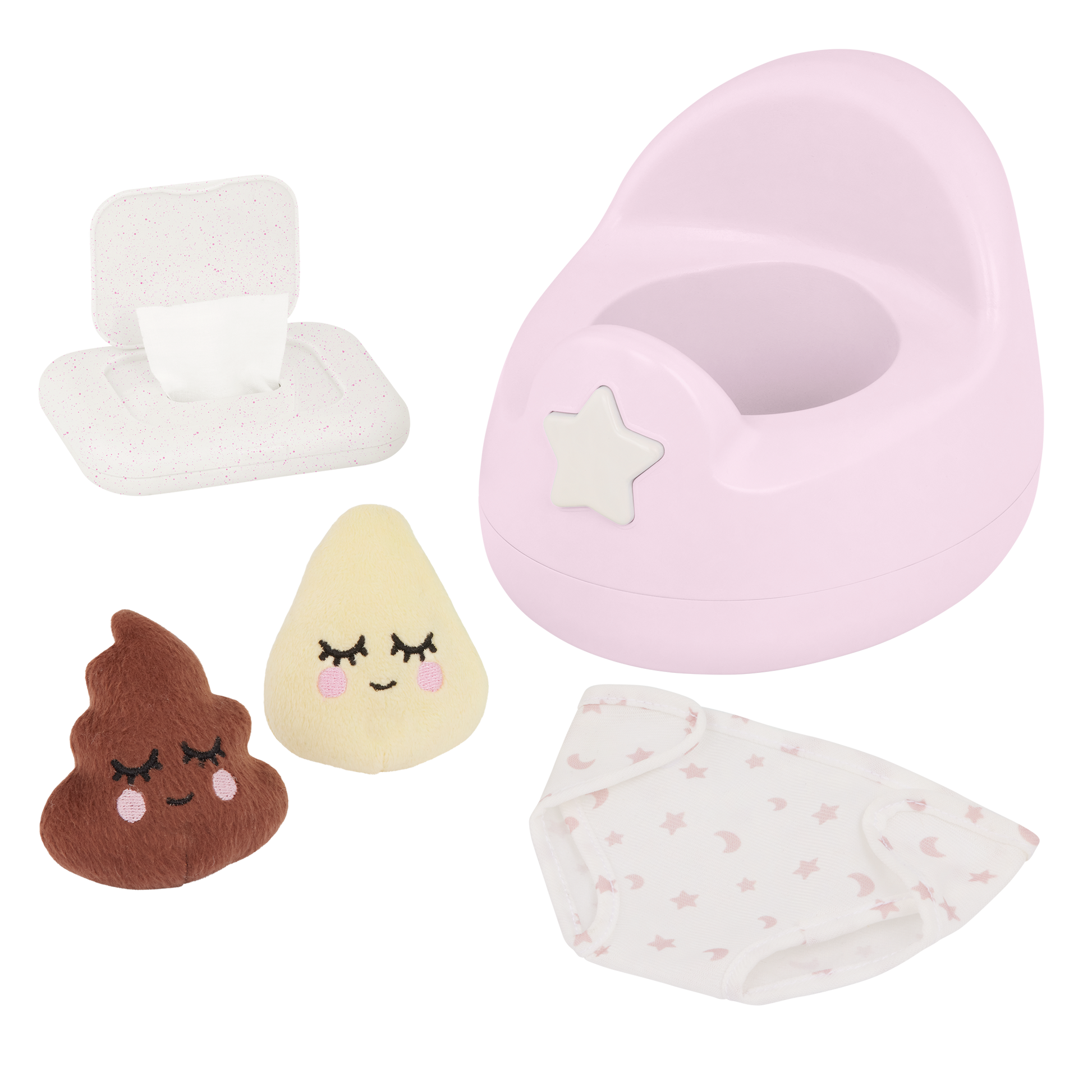 PRE-ORDER Dolly Potty set Pink