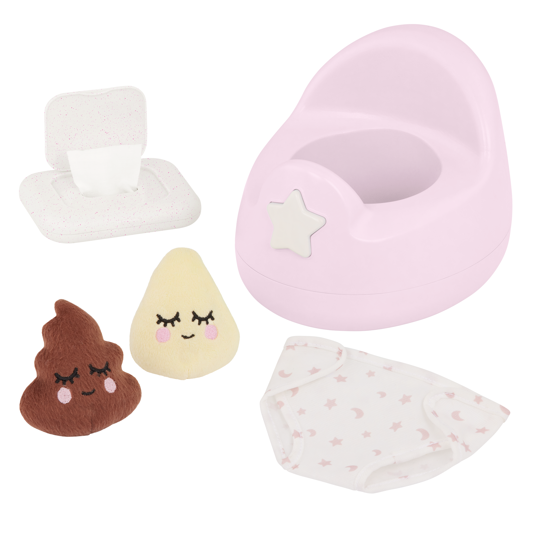 PRE-ORDER Dolly Potty set Pink