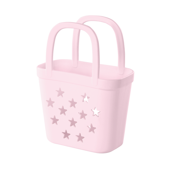 3 Baby Bath Dolls in a Basket Playset