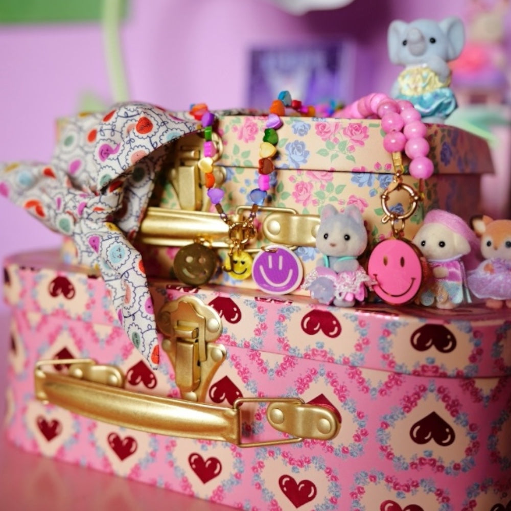 Charm - Big Smiley pink