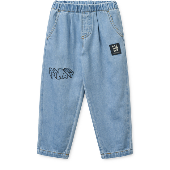 Borris Light Denim Placement Pants
