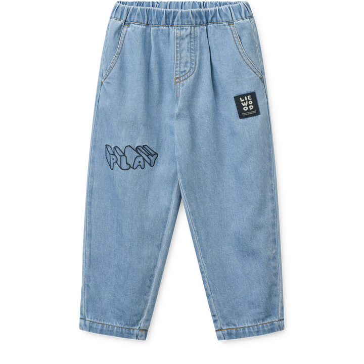 Borris Light Denim Placement Pants