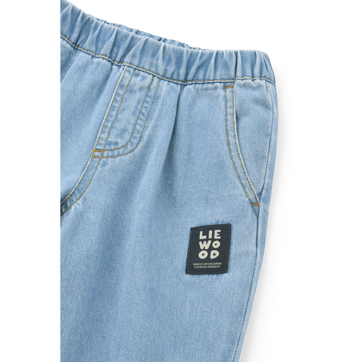 Borris Light Denim Placement Pants