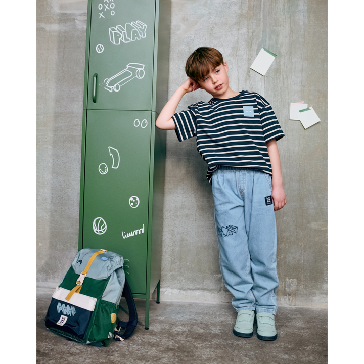Borris Light Denim Placement Pants