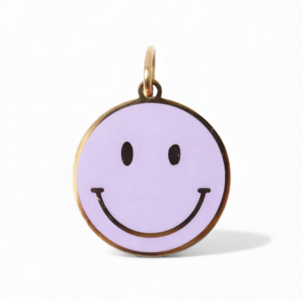 Charm - Big Smiley pink