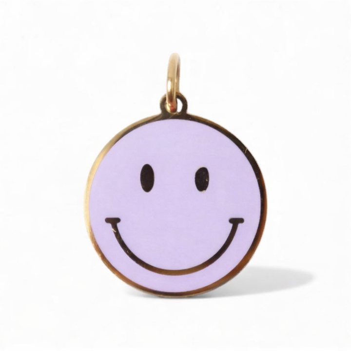 Charm - Big Smiley pink