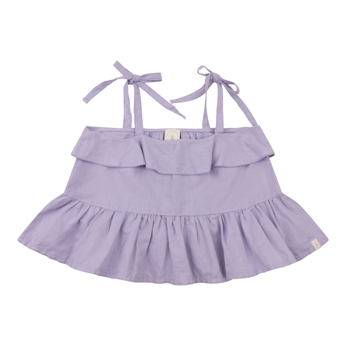 Loe ruffle top