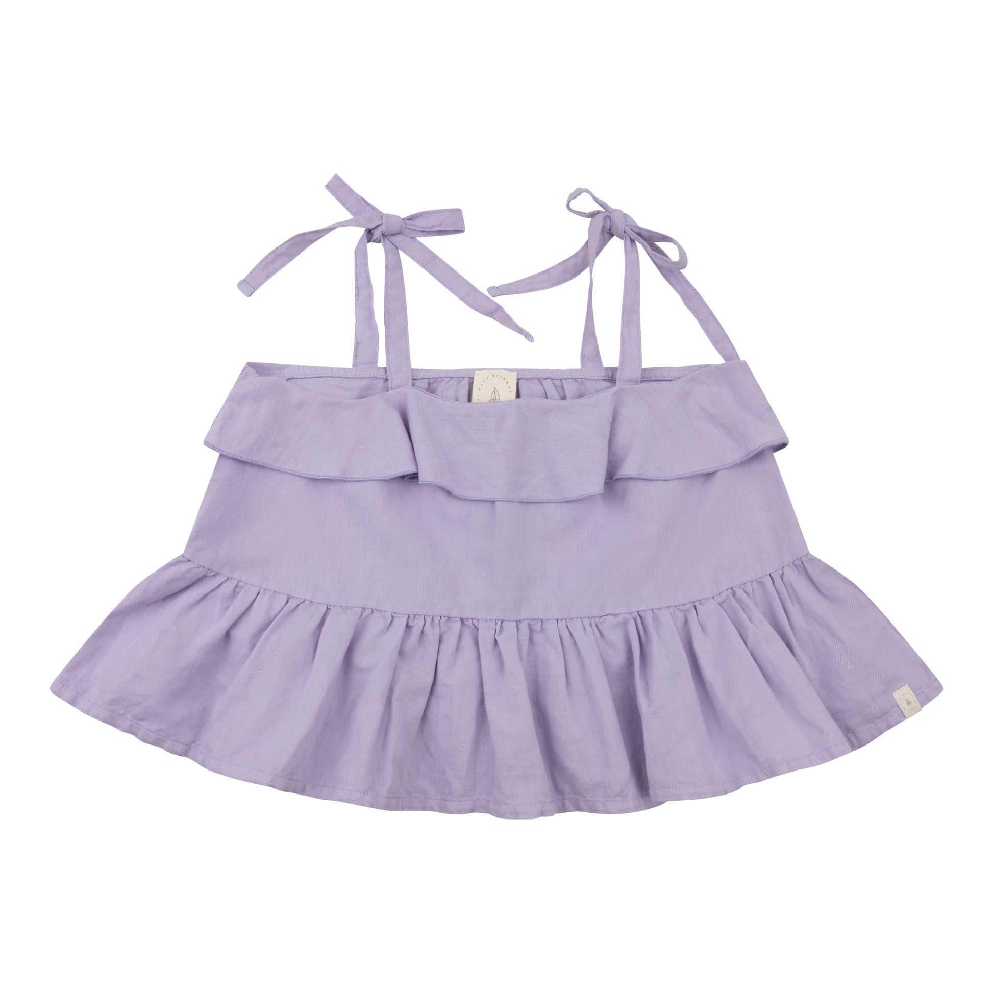 Loe ruffle top