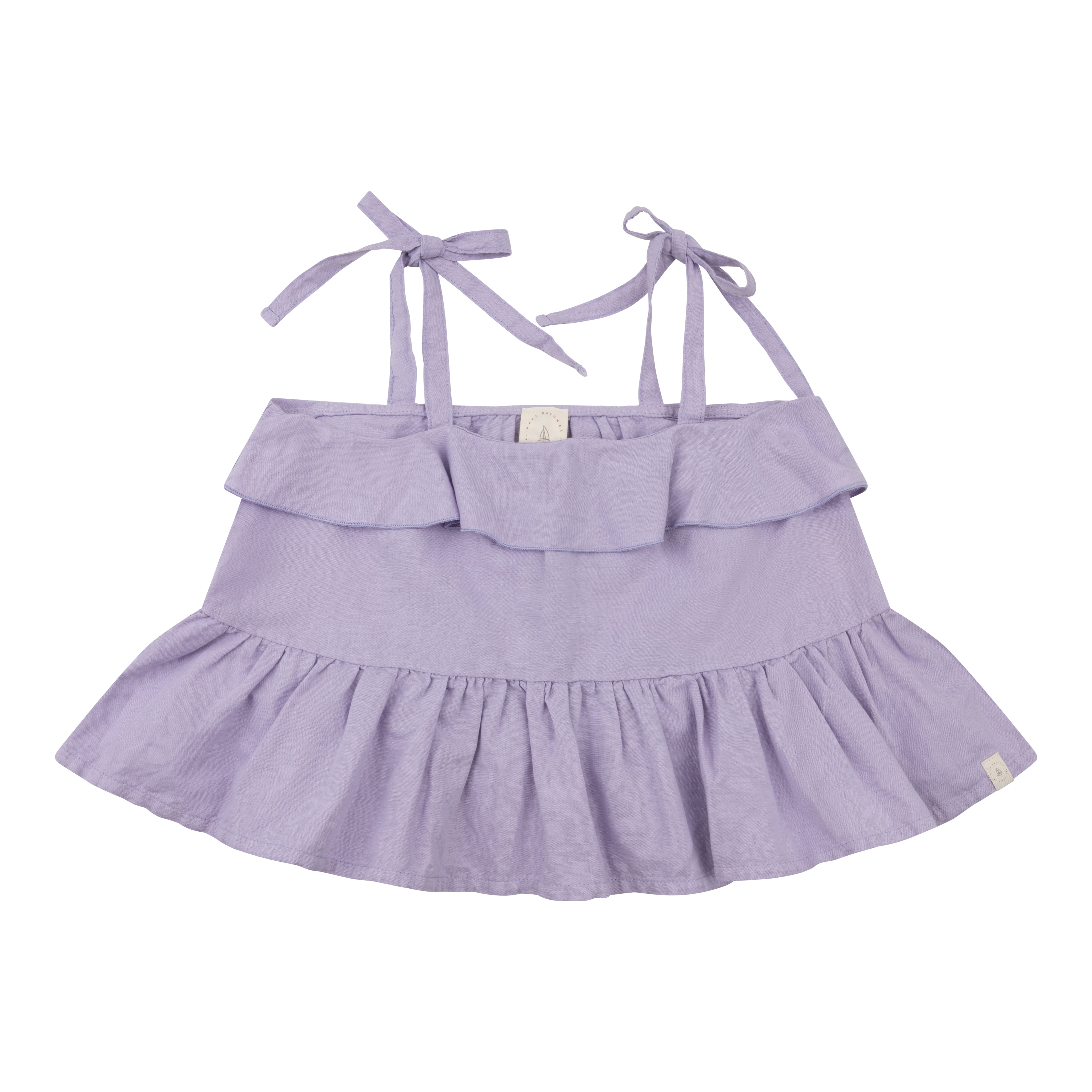 Loe ruffle top