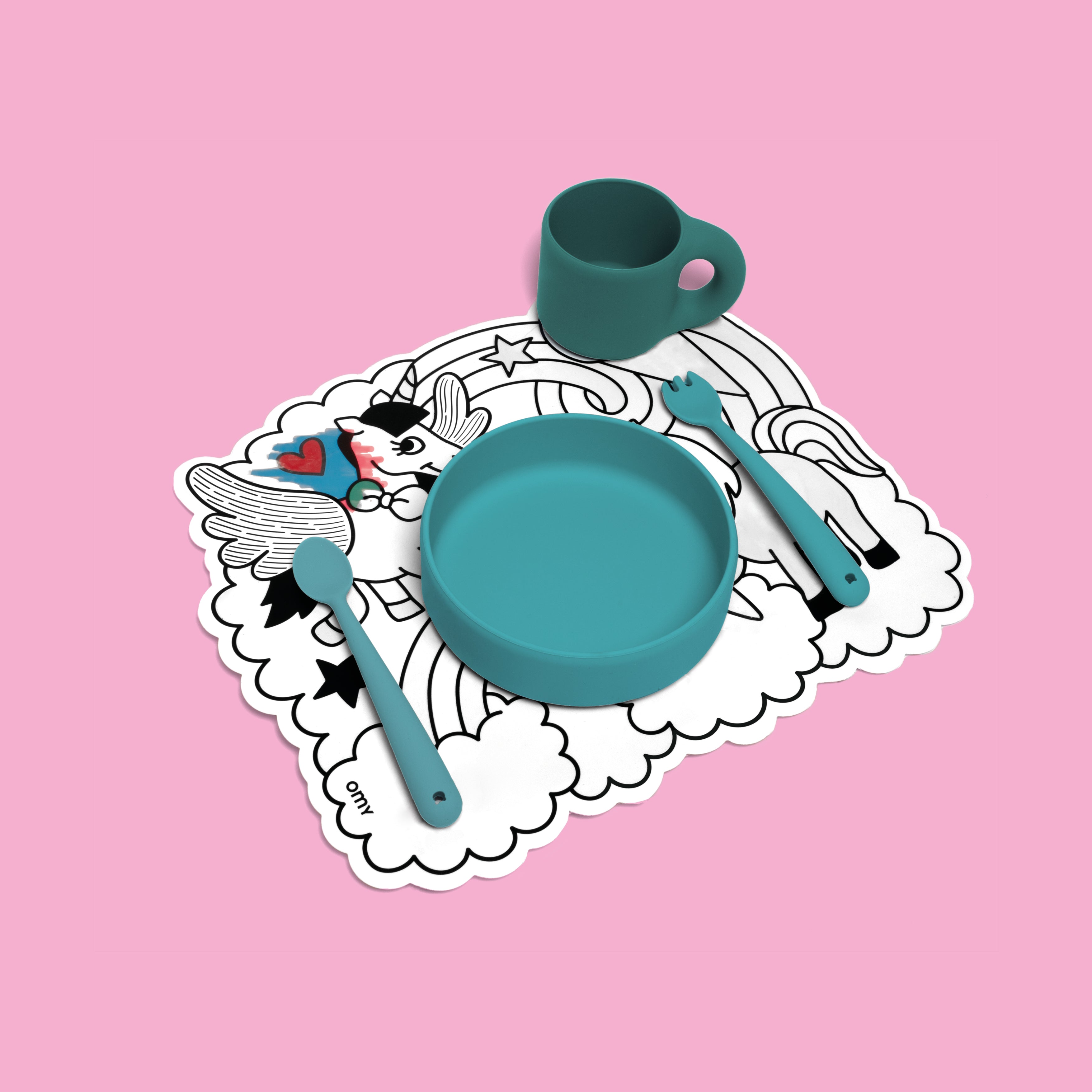 Magic water placemats - Unicorn