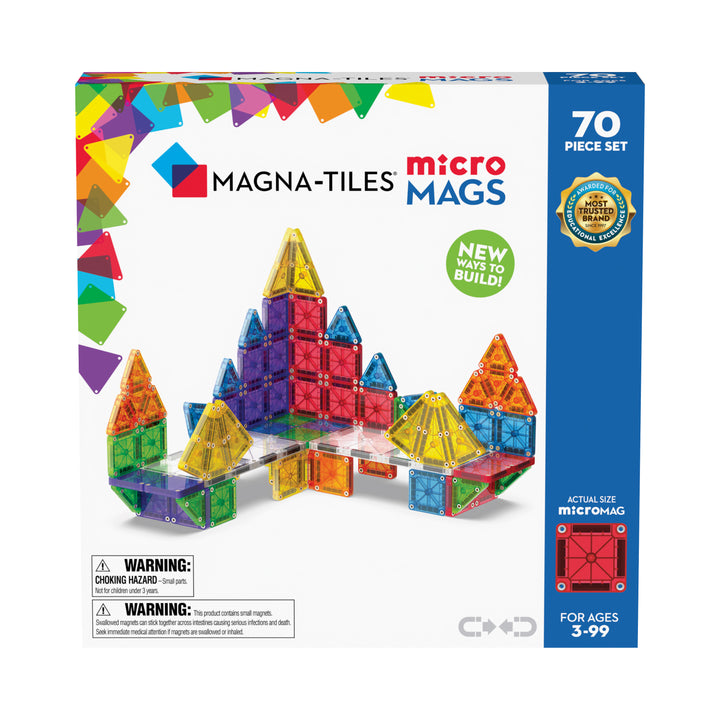 Magna Tiles Micro Mags 70pcs