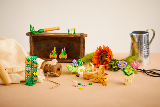 Plus Plus - Learn to Build Flowershop