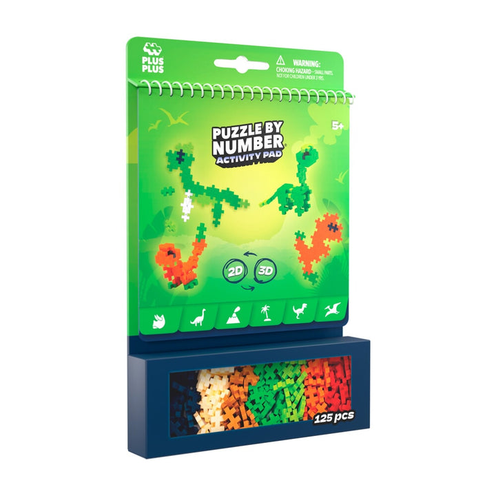 Plus-Plus Activity Pad – Dinosaurs