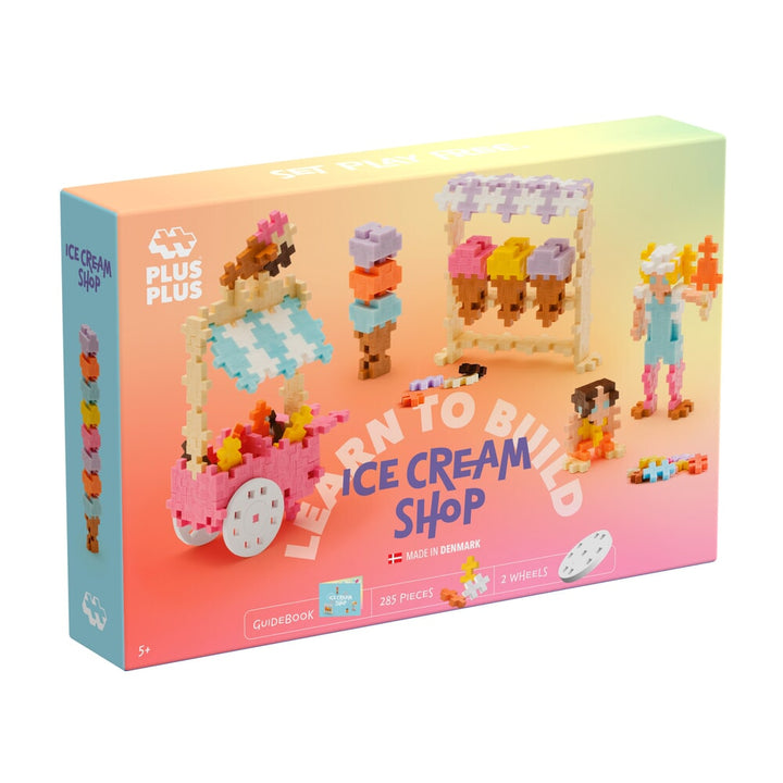 Plus-Plus Learn to build icecream shop