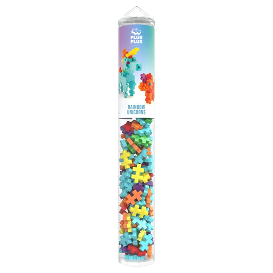 Plus-Plus Rainbow Unicorns tube