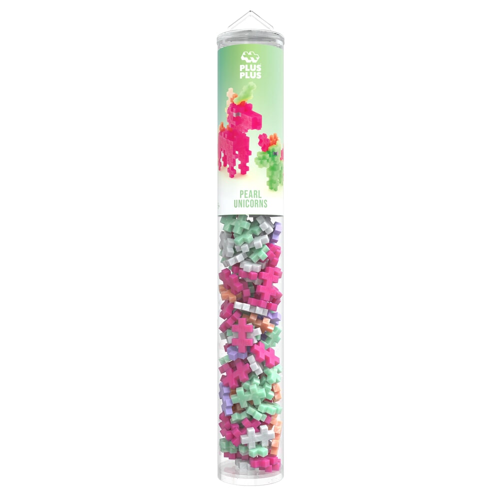 Plus-Plus Pearl Unicorns tube