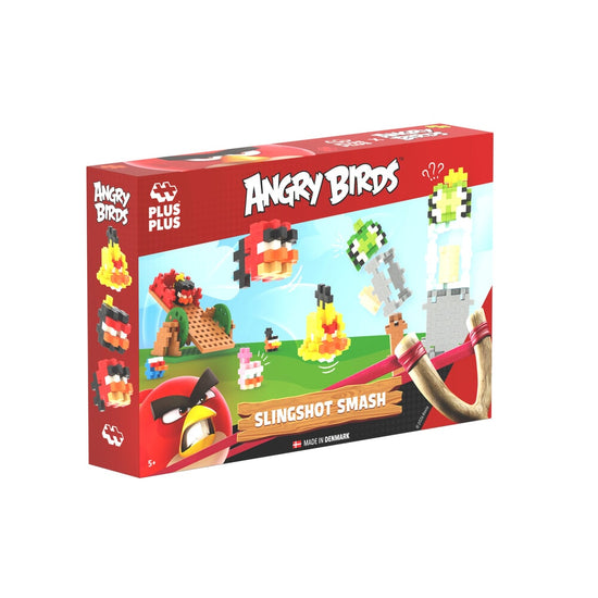 Plus-Plus Angry Birds Slingshot Smash - 300 Stuks
