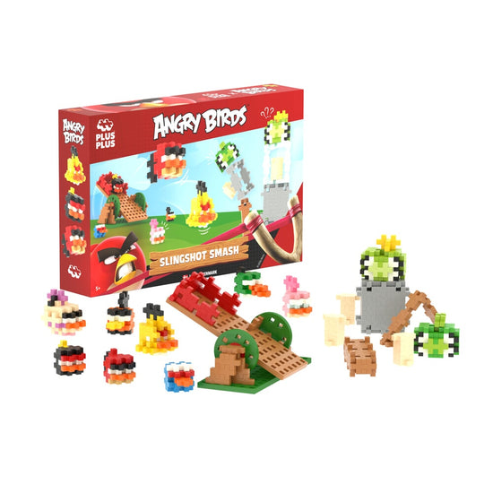 Plus-Plus Angry Birds Slingshot Smash - 300 Stuks