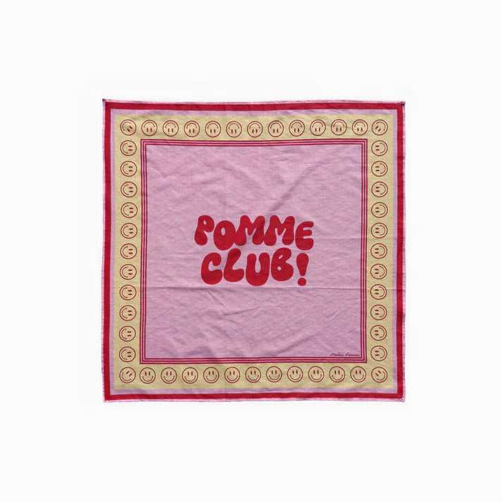 Pomme Club Smilin' scarf - Bubbelgum