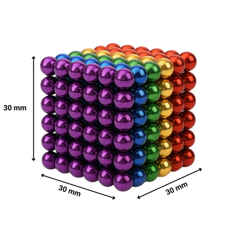 Magneet balletjes - Rainbow