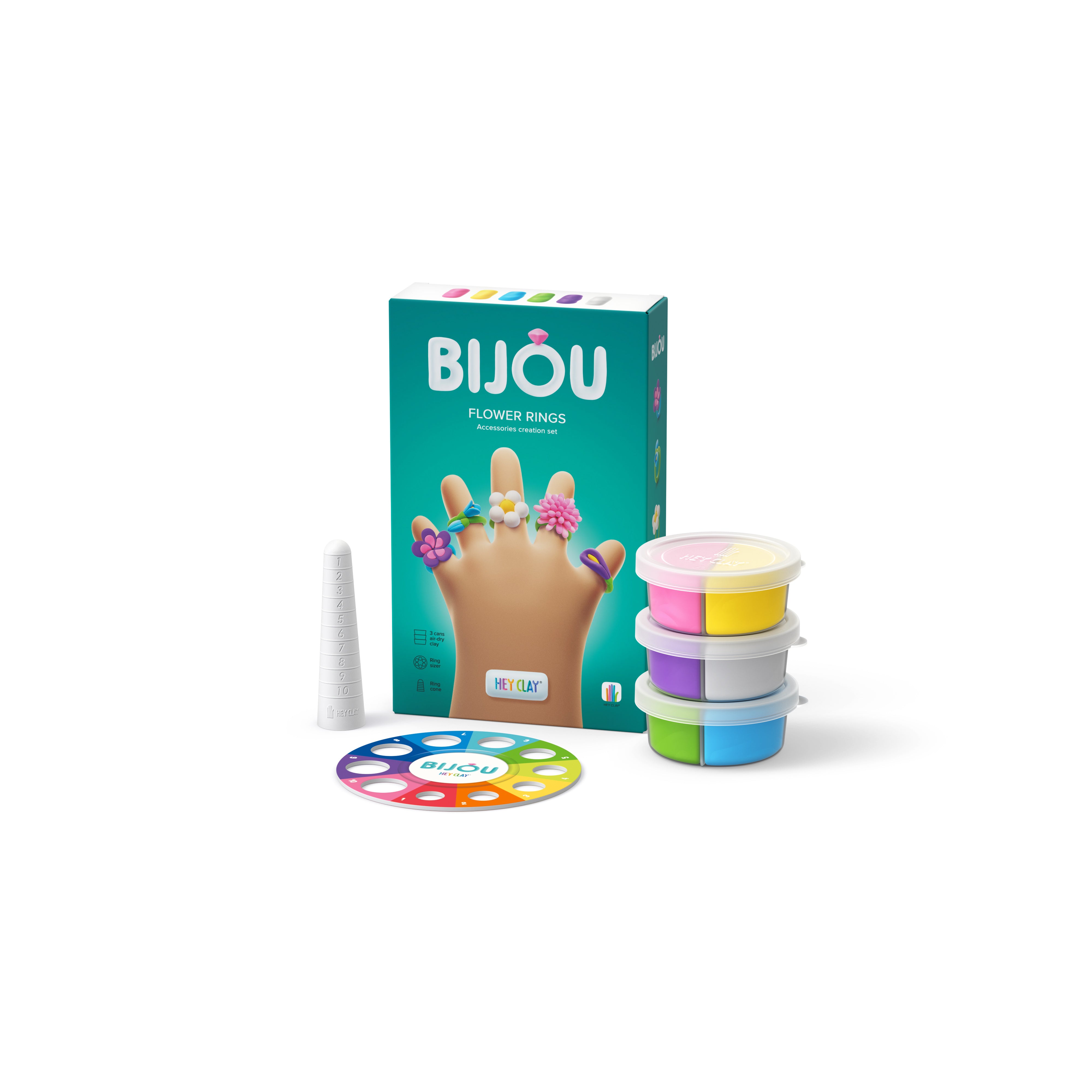 HeyClay - Bijou Ringen Flowers