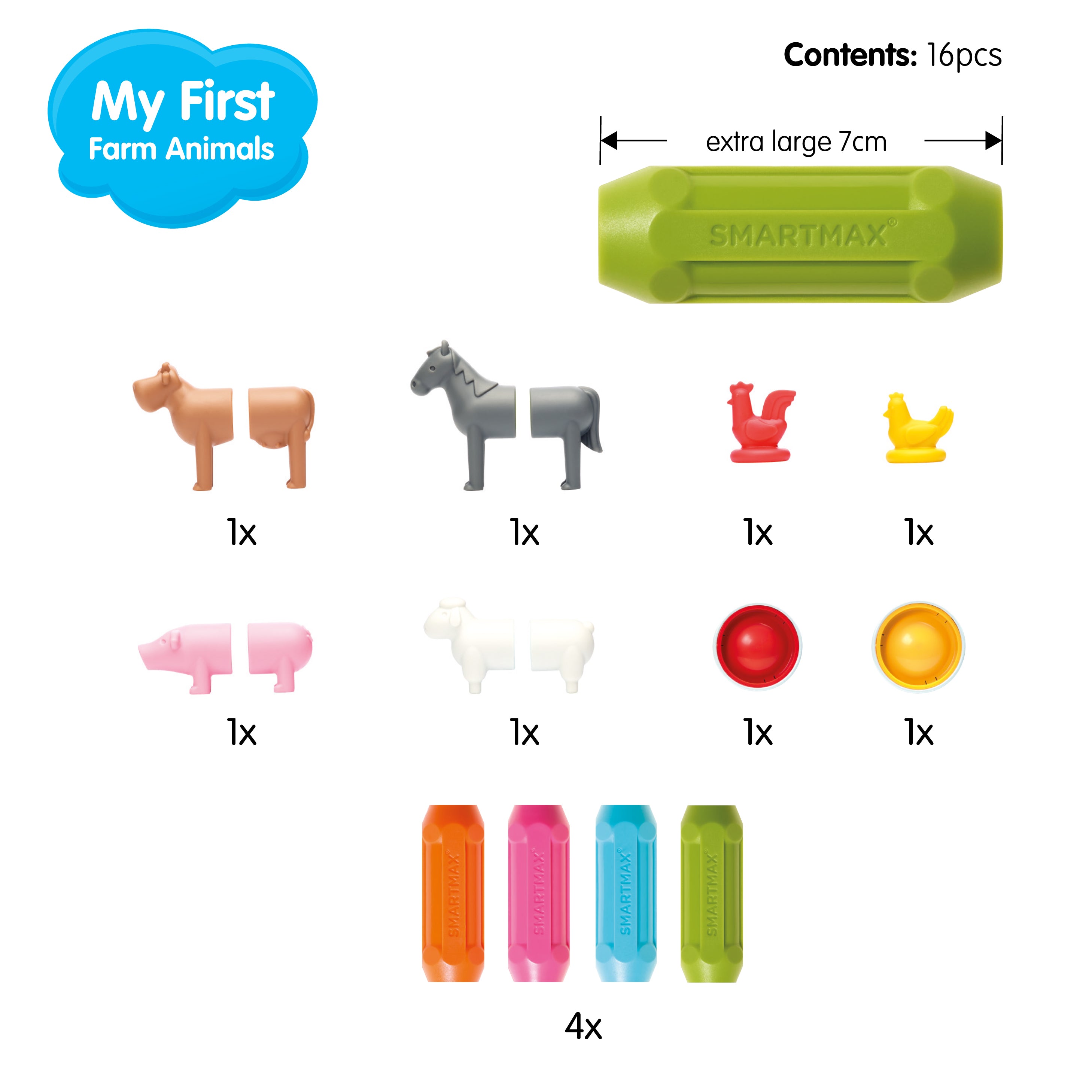 Smartmax-My first farm animals