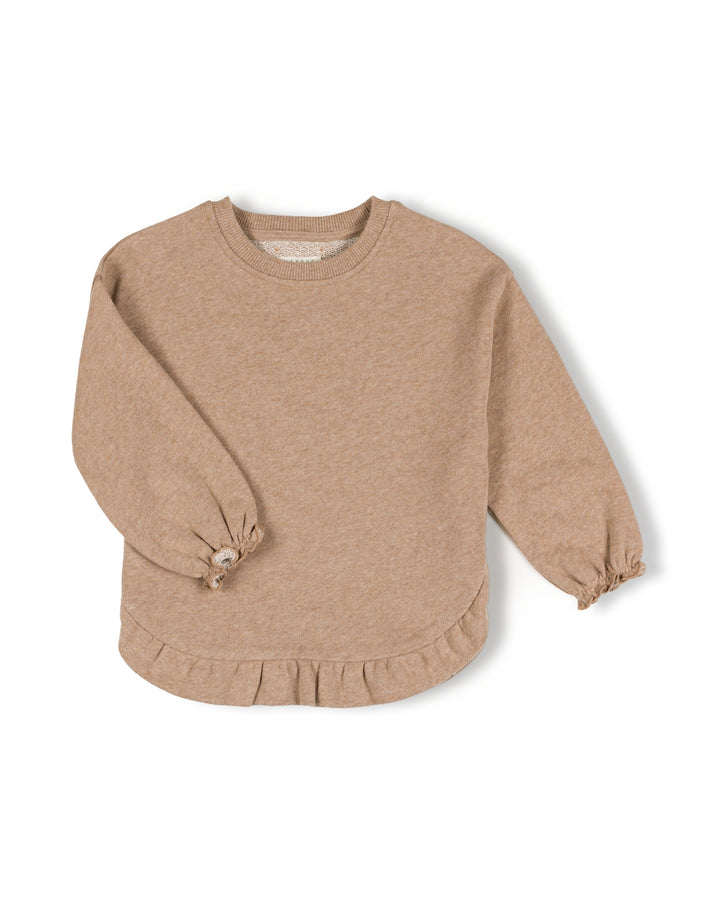 Ruffled sweater