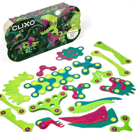 Clixo | Dino Series - Dino Adventure Pack