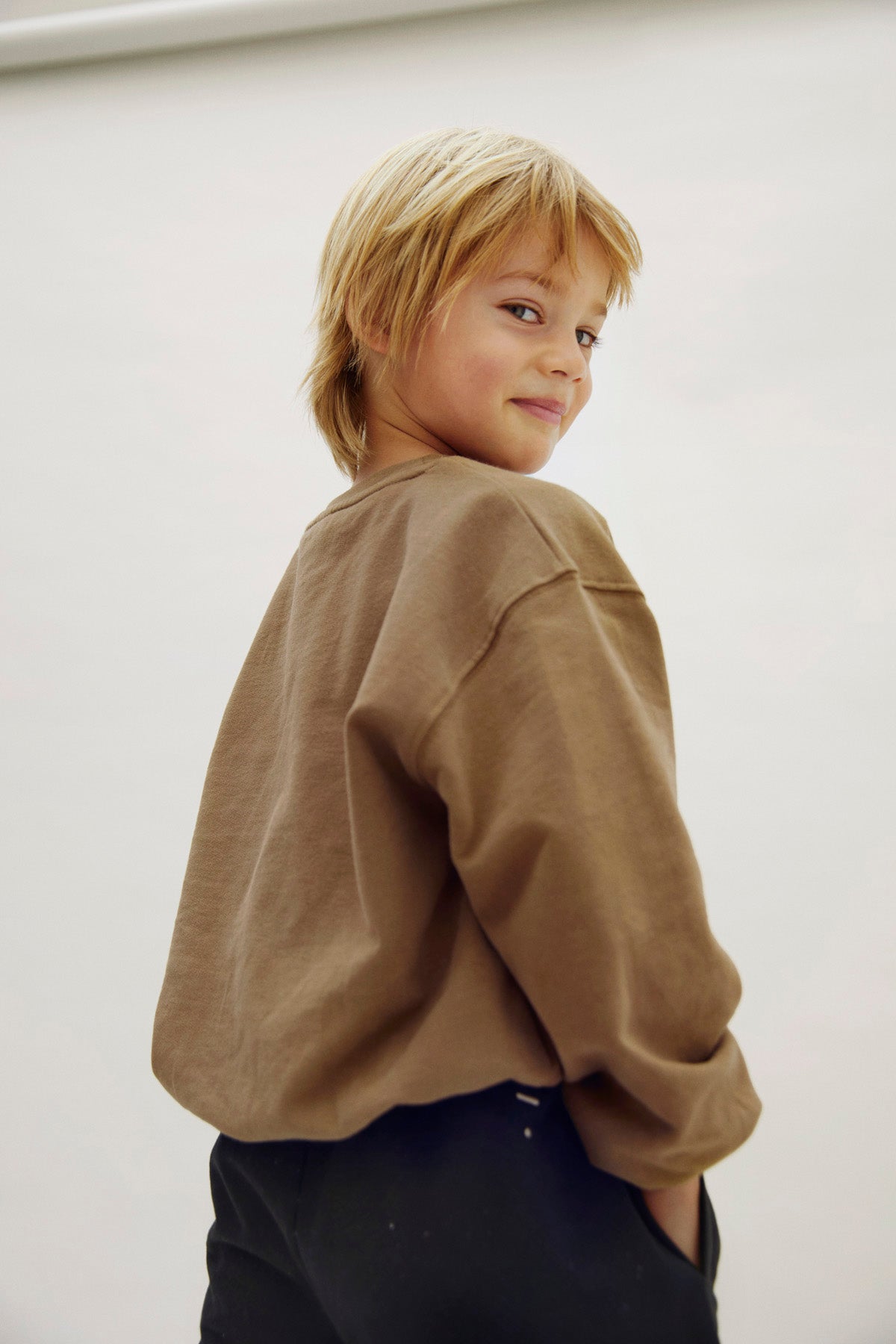 Dropped Shoulder Sweater GOTS