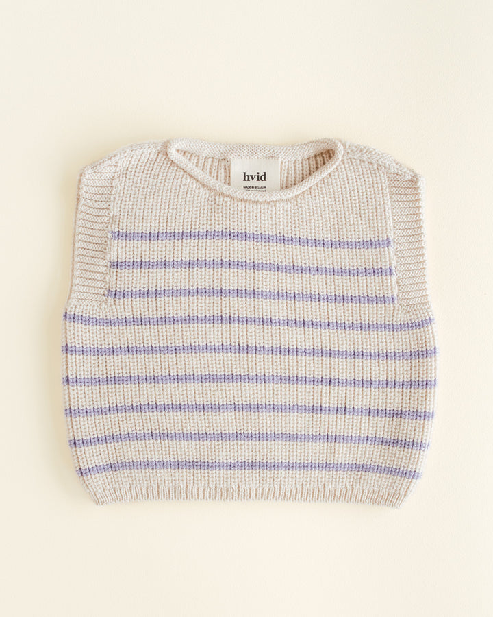 Vest Harvey Baby - Cream/Lilac
