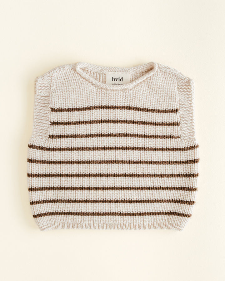 Vest Harvey Baby - Cream/Mocha