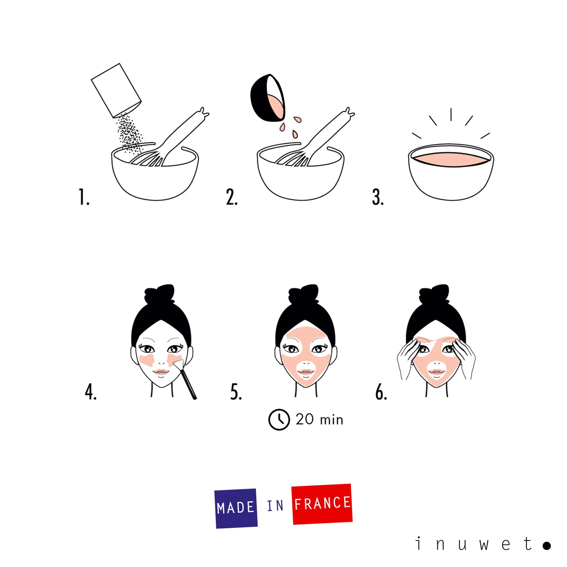 Peel off masks - do it yourself