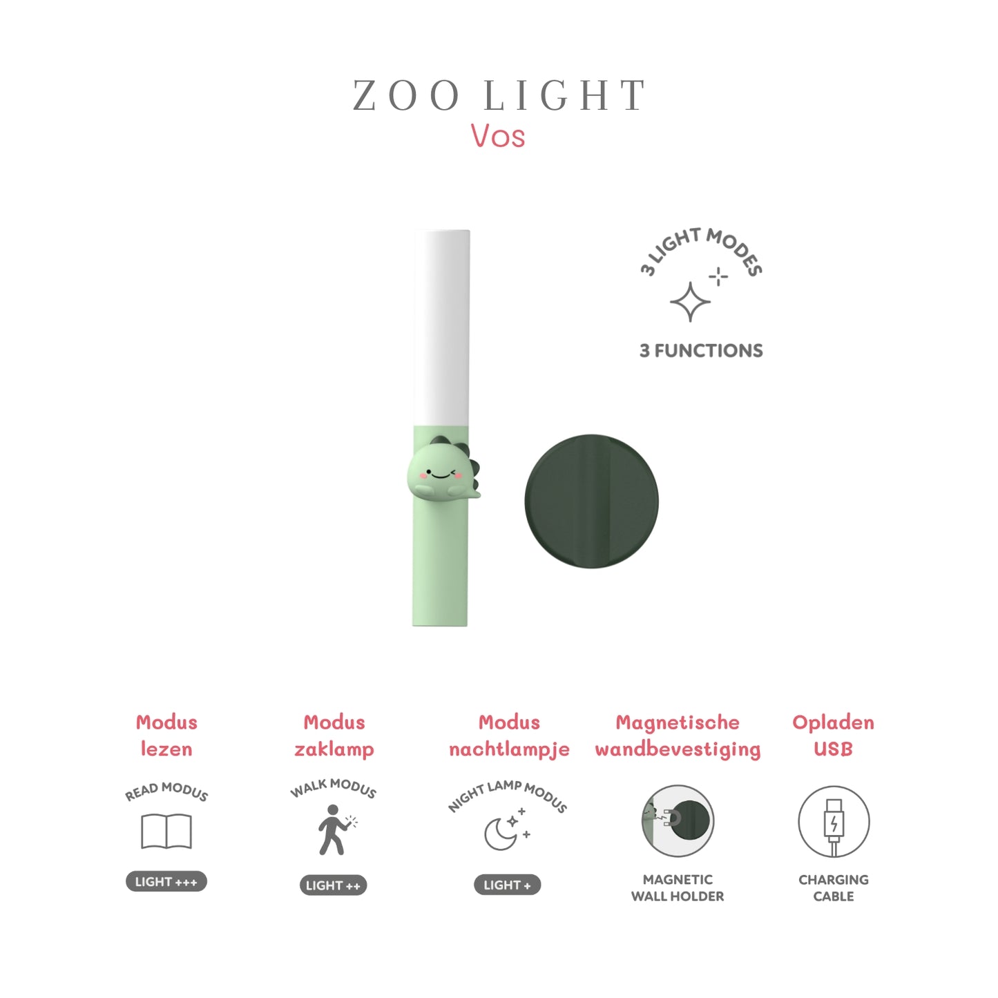 Zoo Buddy - Light Dino