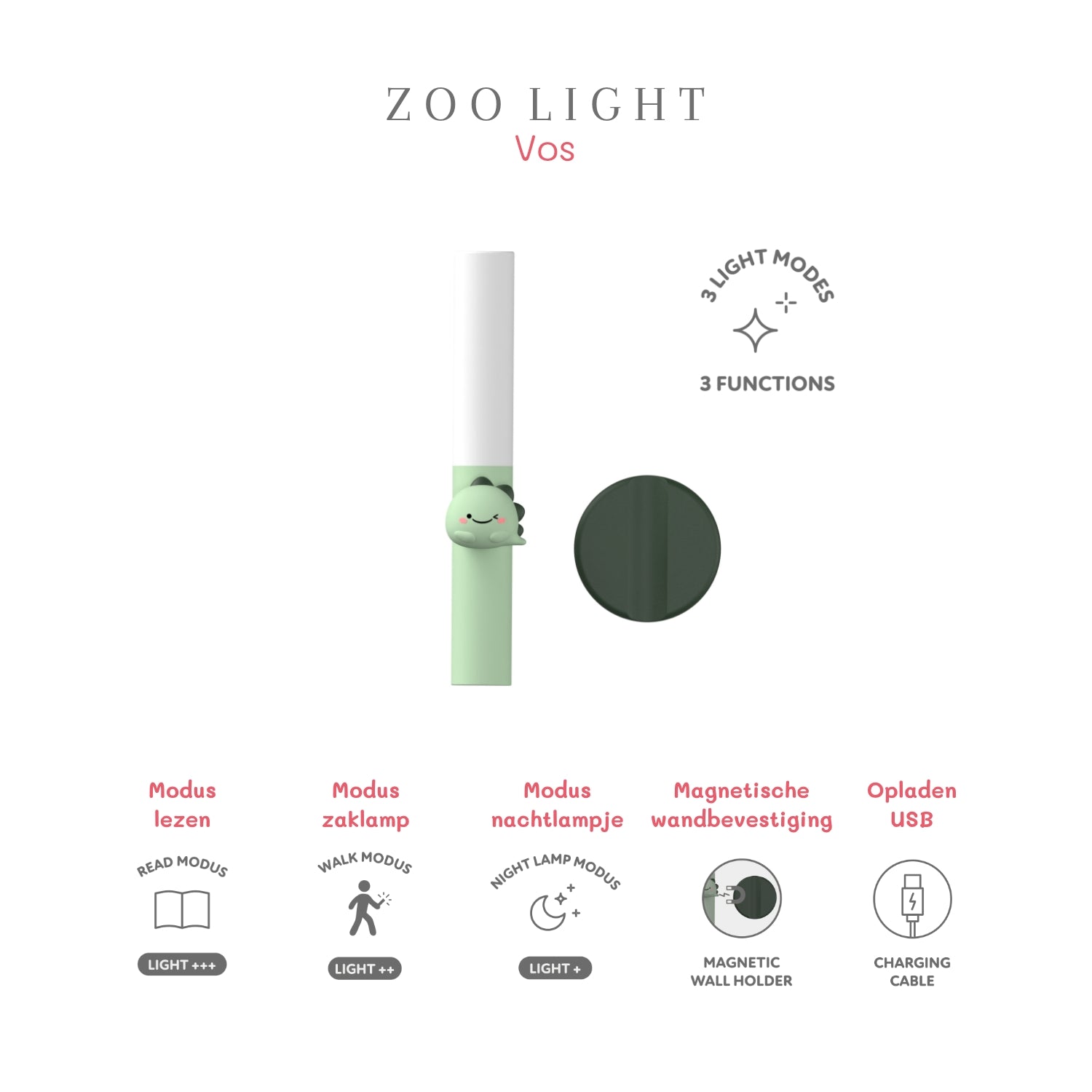 Zoo Buddy - Light Dino