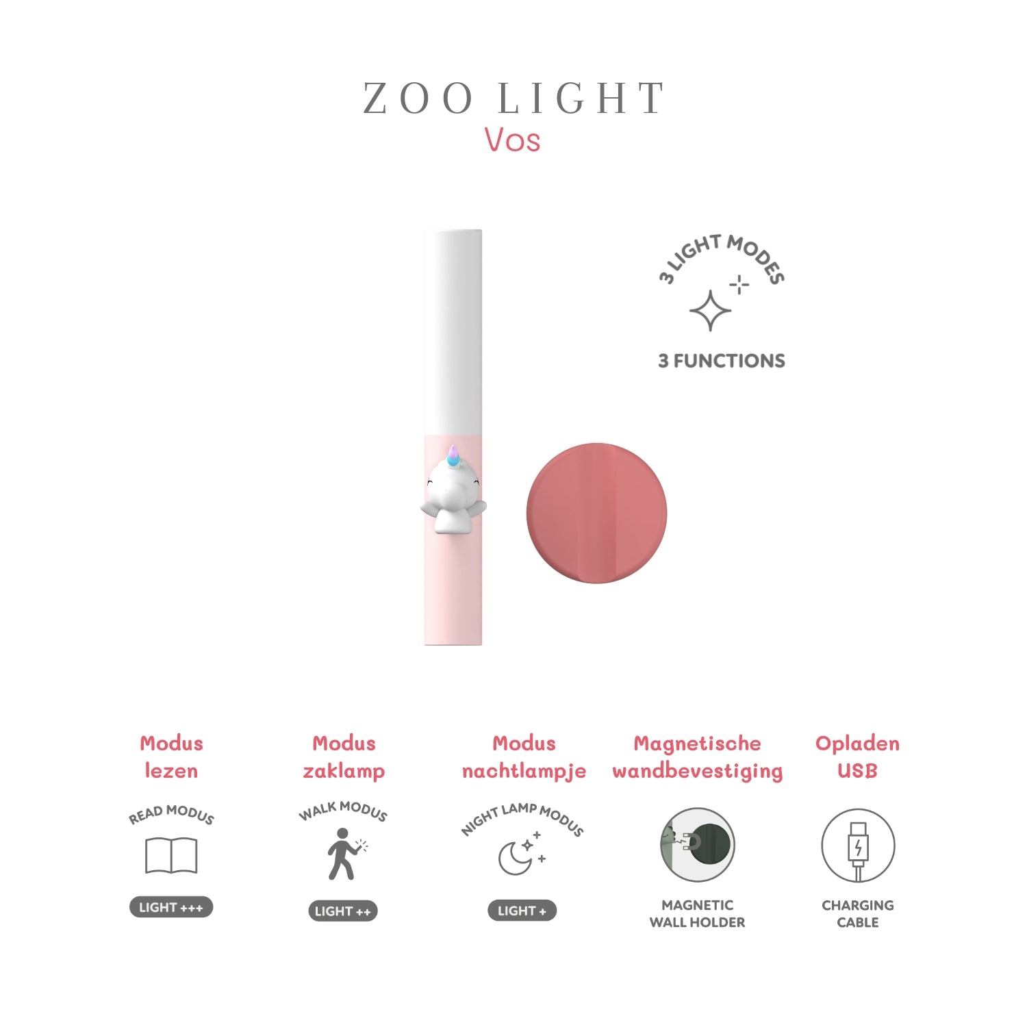 Zoo Buddy - Light Unicorn