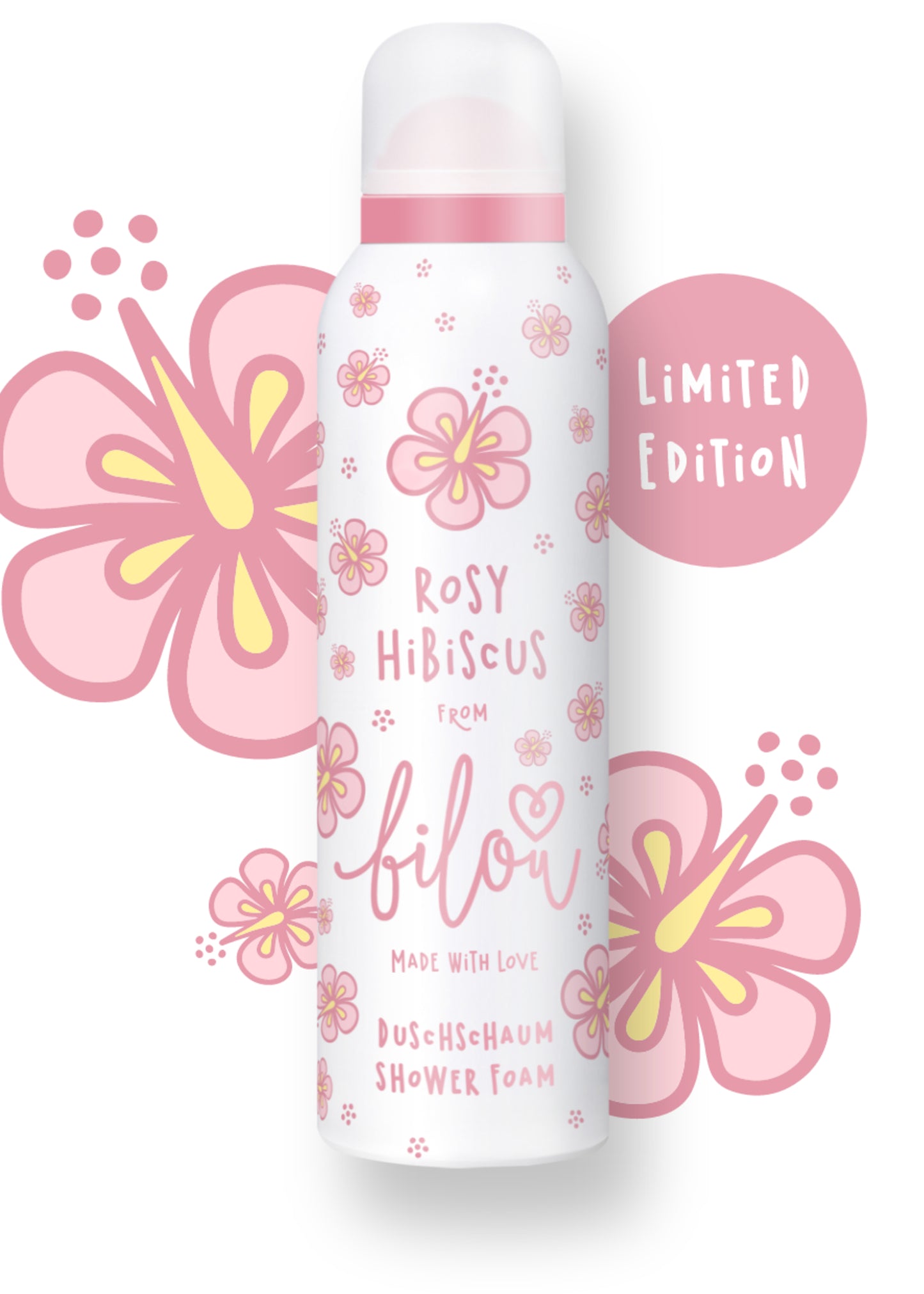 Bilou Showerfoam Rosy Hibiscus